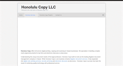 Desktop Screenshot of honcopy.com